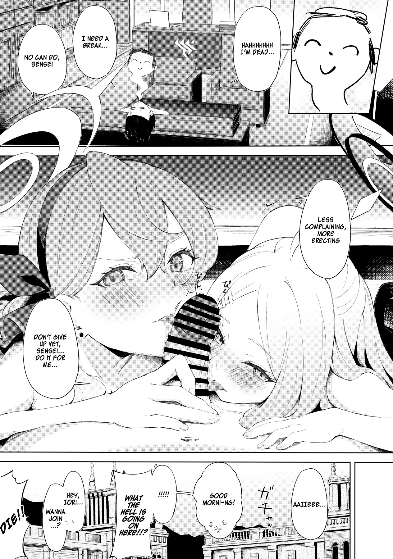Hentai Manga Comic-In the Prefect Office, with the Spoiled President and the Dishonest Admin-Read-31